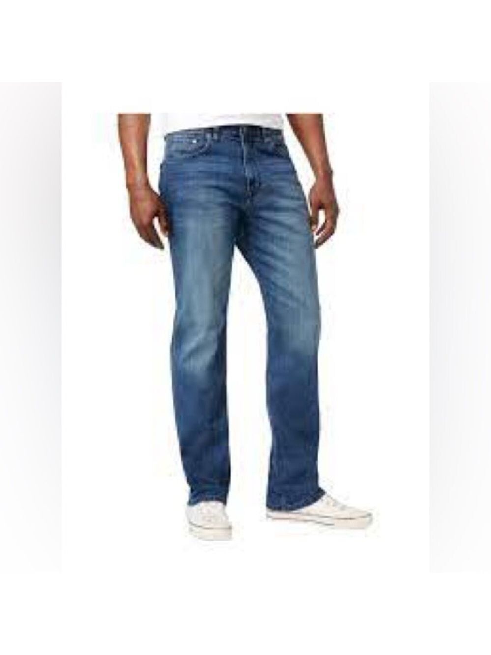 CALVIN KLEIN JEANS Men's Relaxed Straight-Fit Jeans